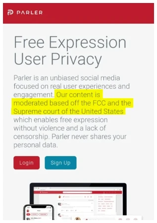 Parlar Free Expression User Privacypolicy