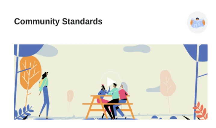 Facebook community standards